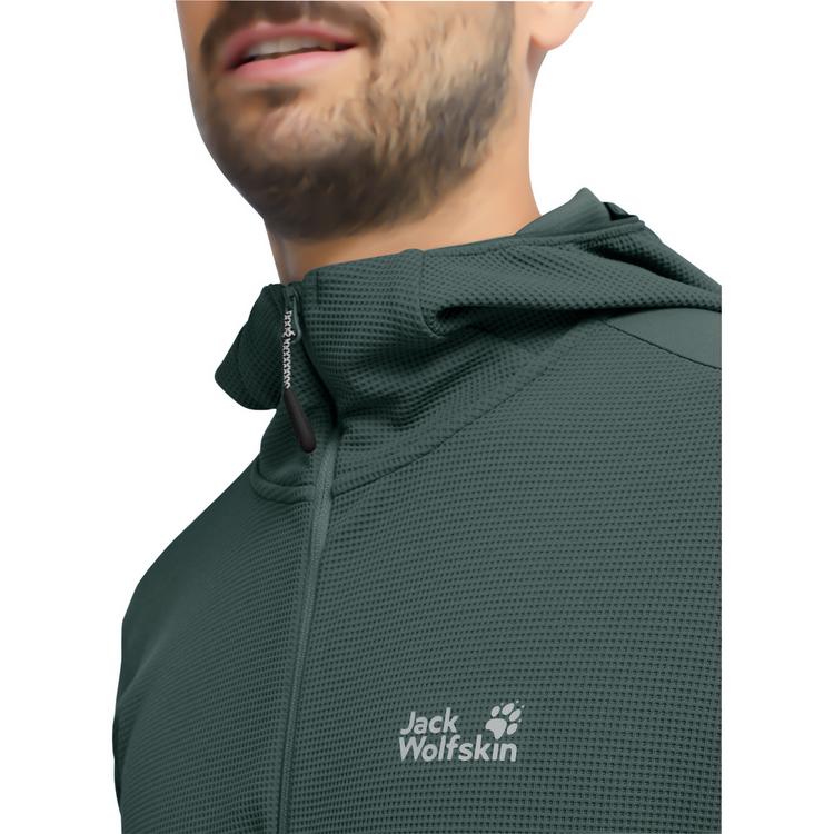 Jack Wolfskin Jack Wolfskin RIDGE HIKE HOODED FZ M Funktionsjacke Herren - sago palm - 1 | SportScheck