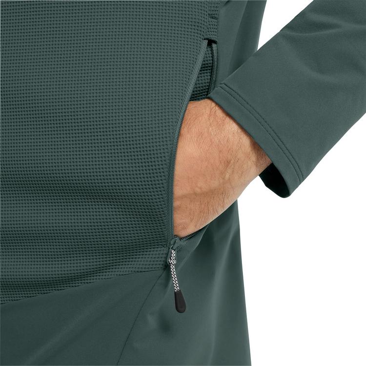 Jack Wolfskin Jack Wolfskin RIDGE HIKE HOODED FZ M Funktionsjacke Herren - sago palm - 2 | SportScheck