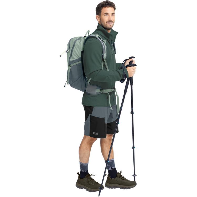 Jack Wolfskin Jack Wolfskin RIDGE HIKE FZ M Funktionsjacke Herren - sago palm - 2 | SportScheck