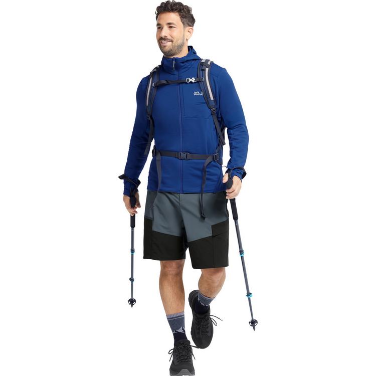 Jack Wolfskin Jack Wolfskin LITESTRIDE HOODED FZ M Funktionsjacke Herren - blue orchid - 2 | SportScheck
