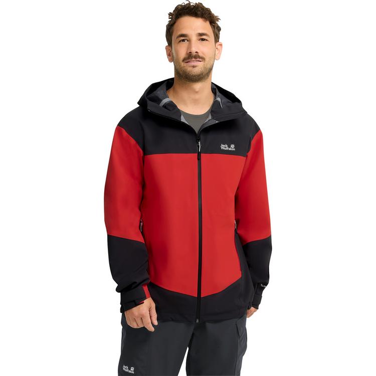 Jack Wolfskin Jack Wolfskin ROCKPAW 3L JKT M Funktionsjacke Herren - siren red - 0 | SportScheck