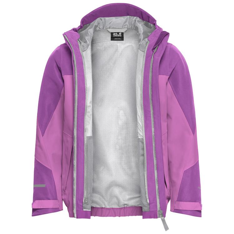 Jack Wolfskin Jack Wolfskin TRAILVENTURE 2L JKT K Funktionsjacke Kinder - foxglove - 3 | SportScheck