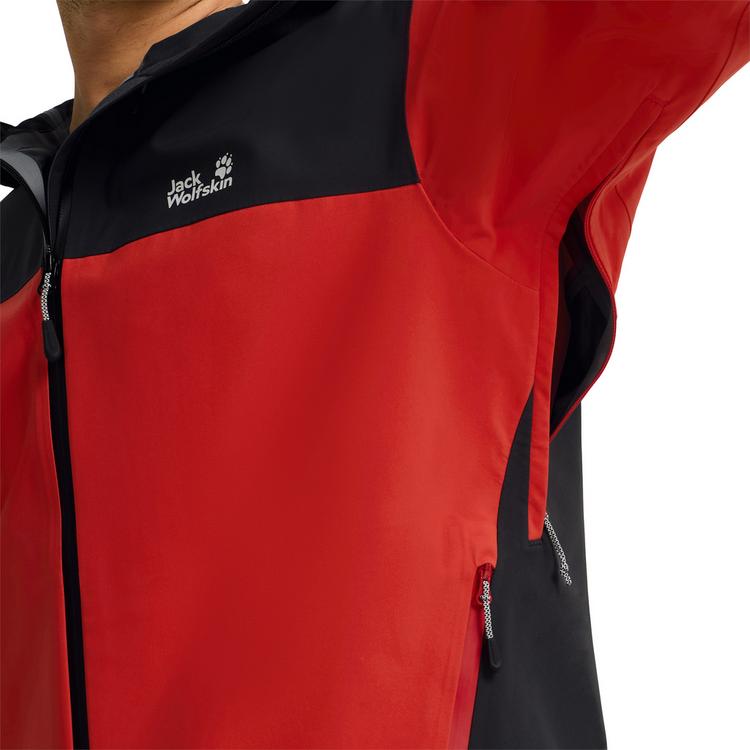 Jack Wolfskin Jack Wolfskin ROCKPAW 3L JKT M Funktionsjacke Herren - siren red - 1 | SportScheck