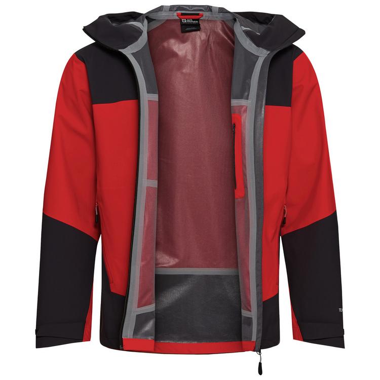 Jack Wolfskin Jack Wolfskin ROCKPAW 3L JKT M Funktionsjacke Herren - siren red - 3 | SportScheck