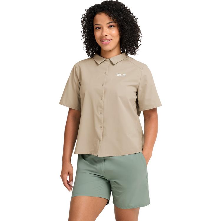 Jack Wolfskin Jack Wolfskin PRELIGHT SUNCOOL SHIRT W Funktionsshirt Damen - oyster - 0 | SportScheck