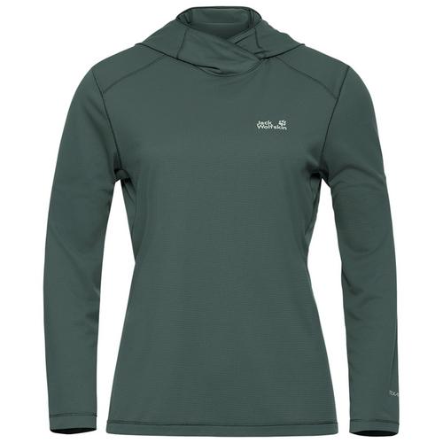 Jack Wolfskin PRELIGHT SUNCOOL HOODY W Funktionsshirt Damen