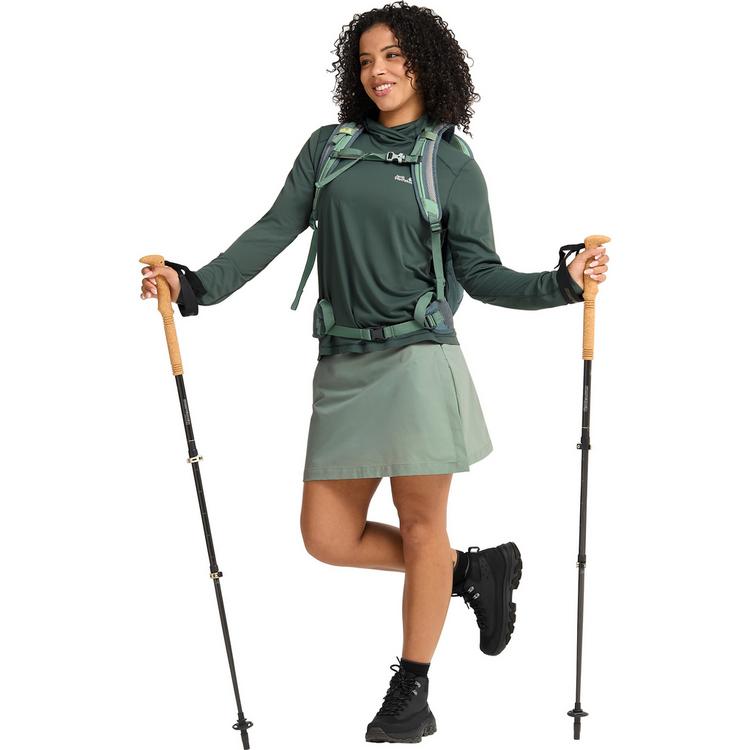 Jack Wolfskin Jack Wolfskin PRELIGHT SUNCOOL HOODY W Funktionsshirt Damen - sago palm - 2 | SportScheck