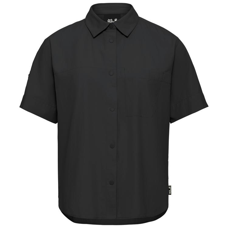 Jack Wolfskin Jack Wolfskin SIERRA CANYON SHIRT W Kurzarmhemd Damen - black - 0 | SportScheck