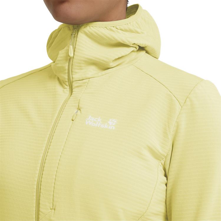 Jack Wolfskin Jack Wolfskin LITESTRIDE HOODED FZ W Funktionsjacke Damen - daisy - 0 | SportScheck