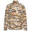 Jack Wolfskin PAW ERA 100 PRINT HZ W Fleecepullover Damen - MOUNTAIN PAW oyster