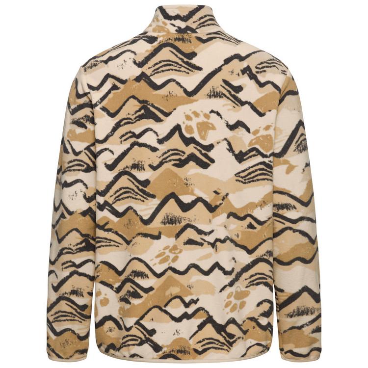 Jack Wolfskin Jack Wolfskin PAW ERA 100 PRINT HZ W Fleecepullover Damen - MOUNTAIN PAW oyster - 0 | SportScheck