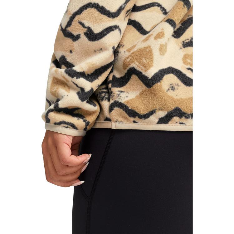 Jack Wolfskin Jack Wolfskin PAW ERA 100 PRINT HZ W Fleecepullover Damen - MOUNTAIN PAW oyster - 1 | SportScheck