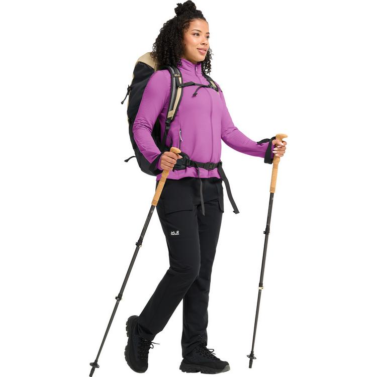 Jack Wolfskin Jack Wolfskin LITESTRIDE FZ W Funktionsjacke Damen - foxglove - 2 | SportScheck