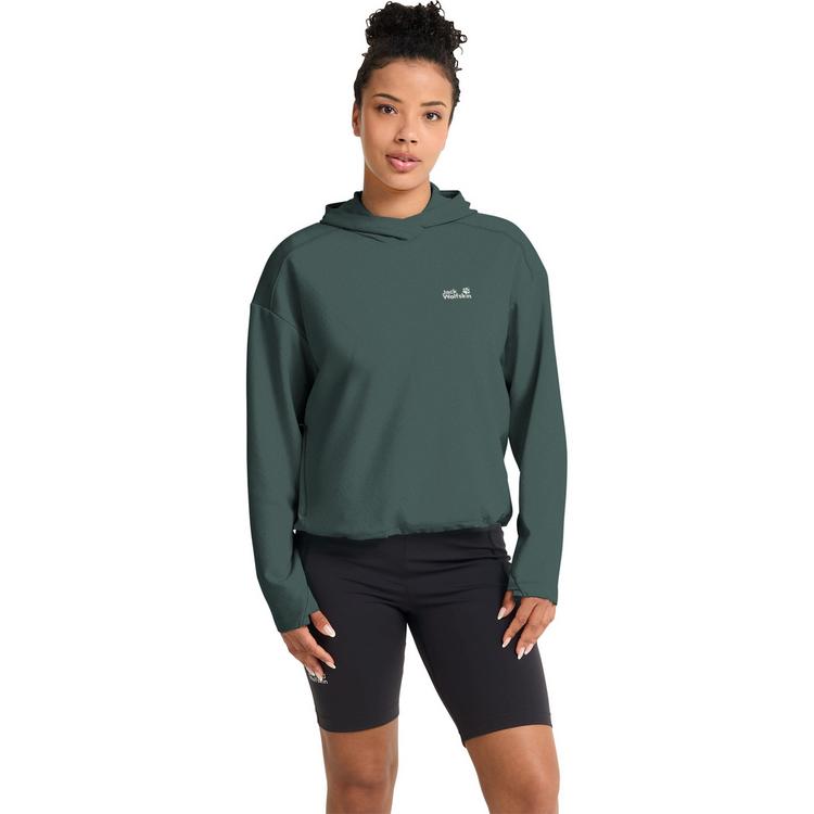 Jack Wolfskin Jack Wolfskin ASTROTRAIL HOODY W Fleecepullover Damen - sago palm - 0 | SportScheck