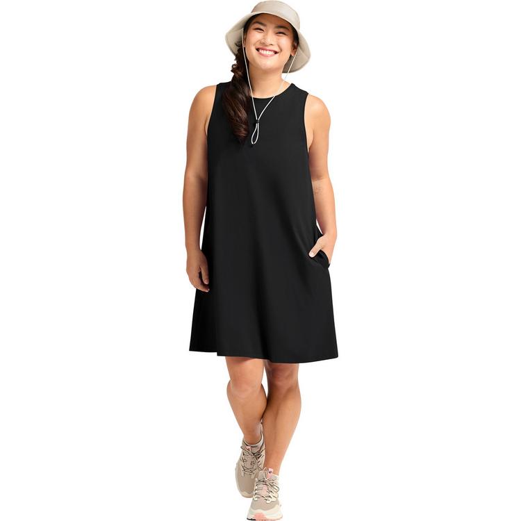 Jack Wolfskin Jack Wolfskin TRAVEL DRESS W Kurzarmkleid Damen - black - 2 | SportScheck