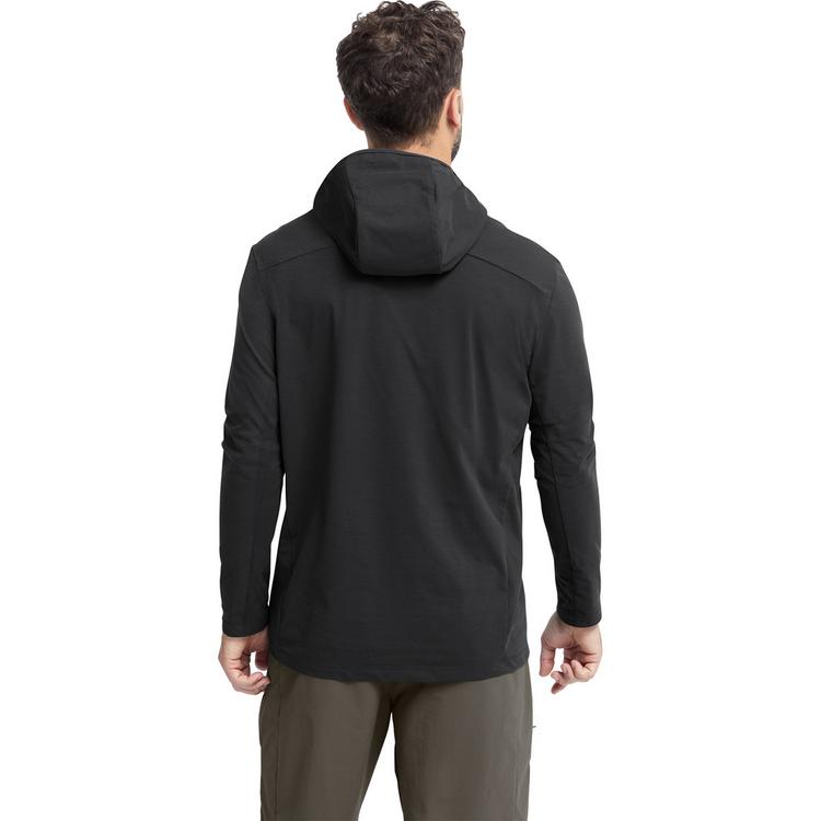 Jack Wolfskin Jack Wolfskin SUCOL HOODY M Langarmshirt Herren - black - 1 | SportScheck