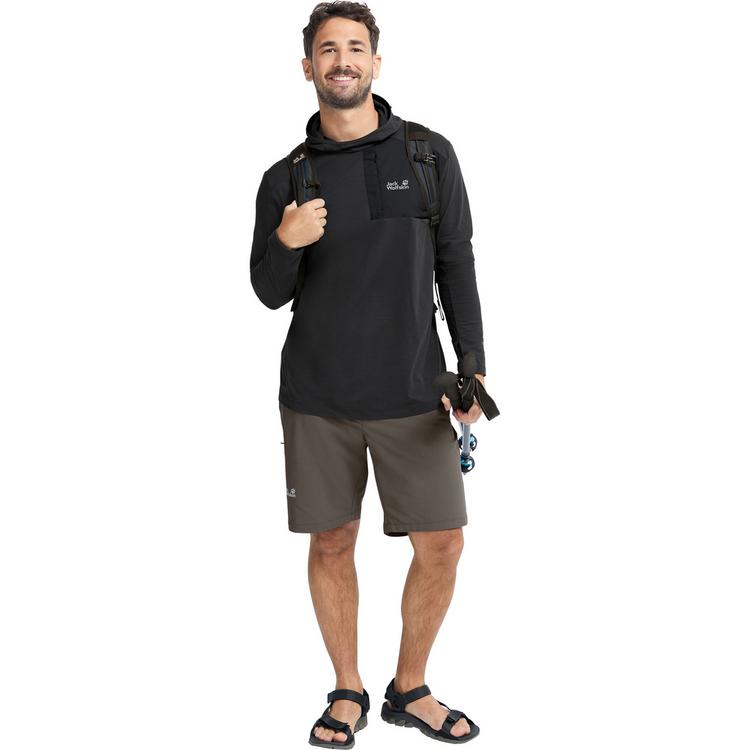 Jack Wolfskin Jack Wolfskin SUCOL HOODY M Langarmshirt Herren - black - 2 | SportScheck