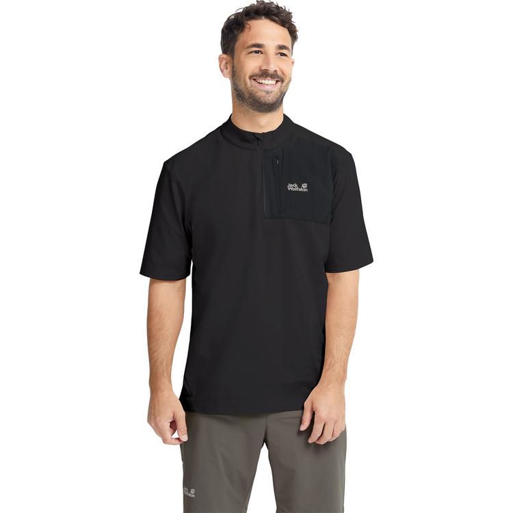 Jack Wolfskin Jack Wolfskin SUCOL HZ T M T-Shirt Herren - black - 0 | SportScheck