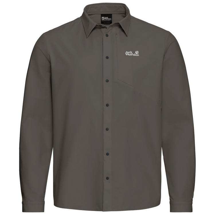 Jack Wolfskin Jack Wolfskin PRELIGHT SUNCOOL LS SHIRT M Langarmshirt Herren - flint - 0 | SportScheck