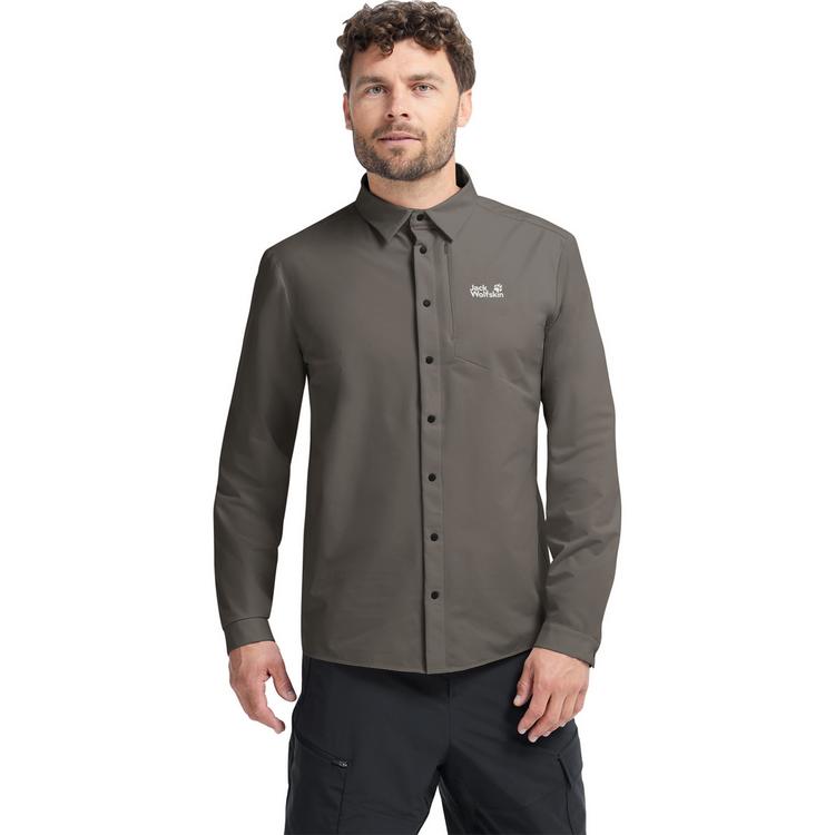 Jack Wolfskin Jack Wolfskin PRELIGHT SUNCOOL LS SHIRT M Langarmshirt Herren - flint - 0 | SportScheck