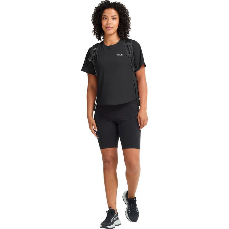 Jack Wolfskin Jack Wolfskin LITESTRIDE T W T-Shirt Damen - black - 2 | SportScheck