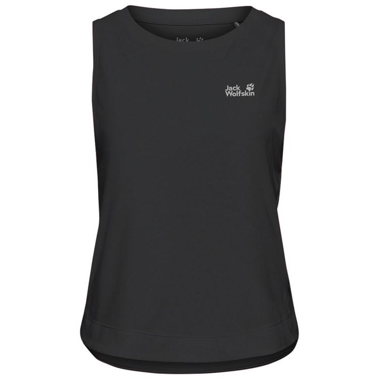 Jack Wolfskin Jack Wolfskin LITESTRIDE TANK TOP W Tanktop Damen - black - 0 | SportScheck