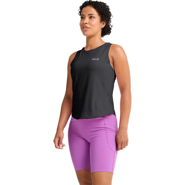 Jack Wolfskin Jack Wolfskin LITESTRIDE TANK TOP W Tanktop Damen - black - 0 | SportScheck