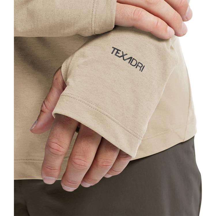 Jack Wolfskin Jack Wolfskin SUCOL HOODY M Langarmshirt Herren - oyster - 0 | SportScheck