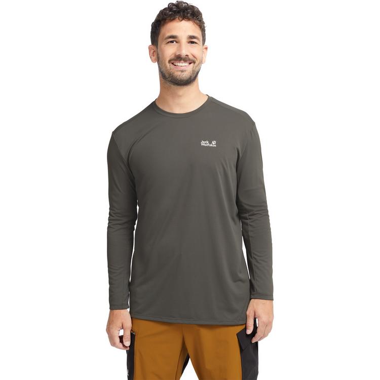 Jack Wolfskin Jack Wolfskin PRELIGHT SUNCOOL LS M T-Shirt Herren - flint - 0 | SportScheck