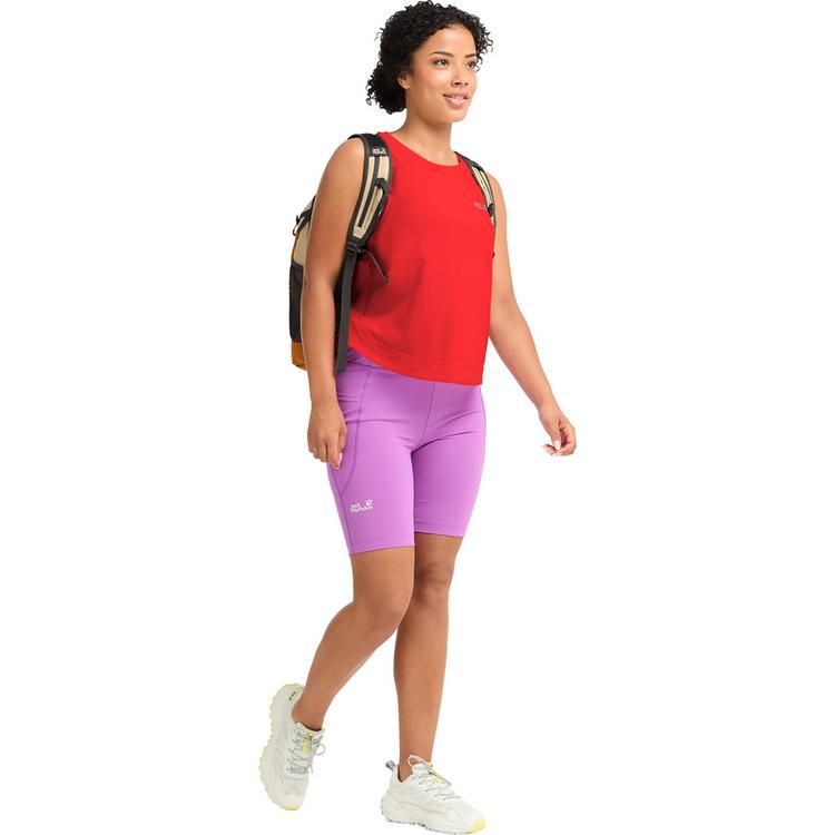 Jack Wolfskin Jack Wolfskin LITESTRIDE TANK TOP W Tanktop Damen - siren red - 2 | SportScheck