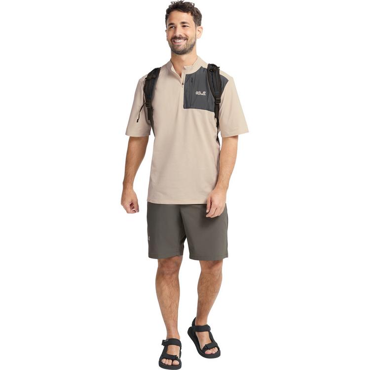 Jack Wolfskin Jack Wolfskin SUCOL HZ T M T-Shirt Herren - oyster - 2 | SportScheck