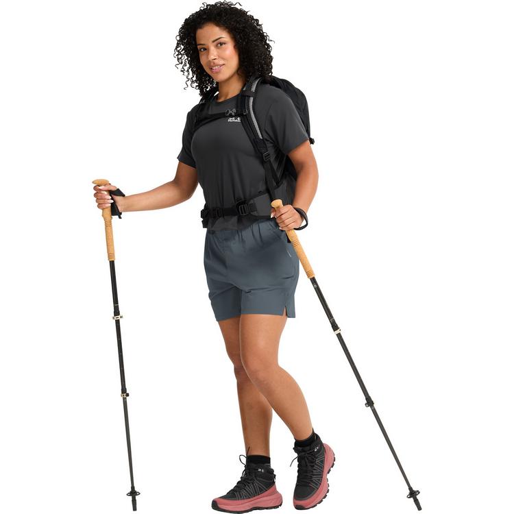 Jack Wolfskin Jack Wolfskin PRELIGHT TRAIL SHORTS W Shorts Damen - grey odessa - 2 | SportScheck
