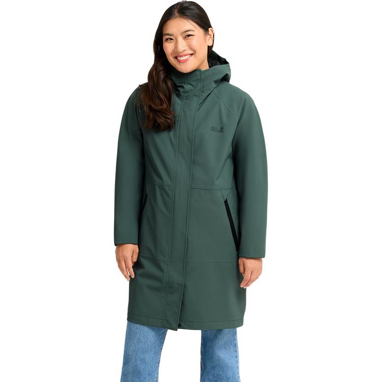 Jack Wolfskin Jack Wolfskin ONERA 2L COAT W Funktionsmantel Damen - sago palm - 0 | SportScheck
