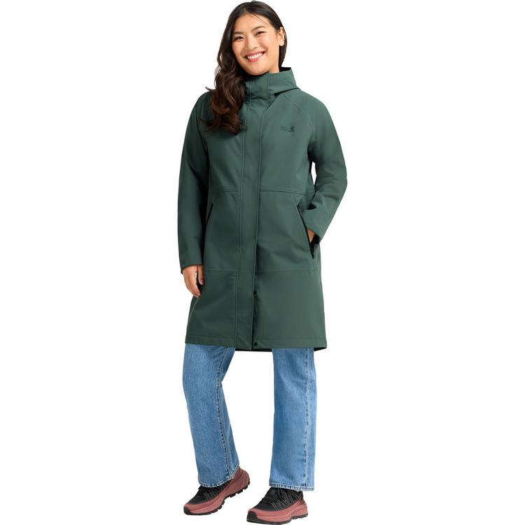 Jack Wolfskin Jack Wolfskin ONERA 2L COAT W Funktionsmantel Damen - sago palm - 2 | SportScheck