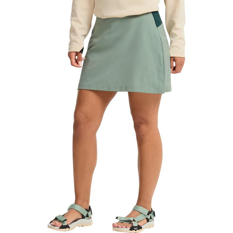 Jack Wolfskin Jack Wolfskin PRELIGHT PULSE SKORT W Skort Damen - green zinnia - 0 | SportScheck