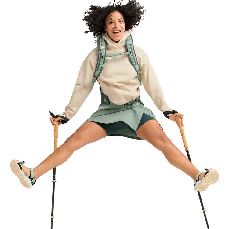 Jack Wolfskin Jack Wolfskin PRELIGHT PULSE SKORT W Skort Damen - green zinnia - 3 | SportScheck