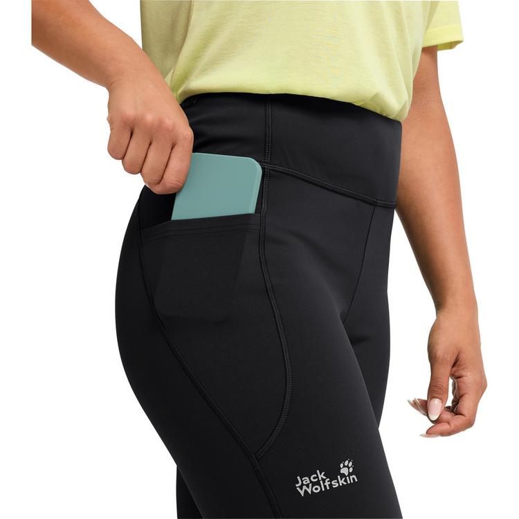 Jack Wolfskin Jack Wolfskin WILDSTRIDE TIGHTS W Funktionshose Damen - black - 2 | SportScheck