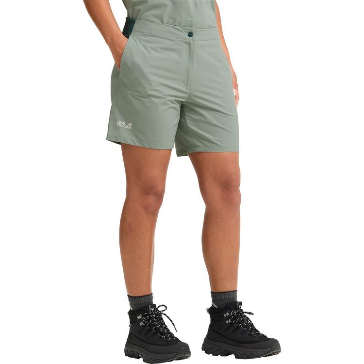 Jack Wolfskin Jack Wolfskin PRELIGHT PULSE SHORTS W Shorts Damen - green zinnia - 0 | SportScheck