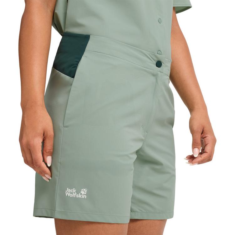 Jack Wolfskin Jack Wolfskin PRELIGHT PULSE SHORTS W Shorts Damen - green zinnia - 1 | SportScheck