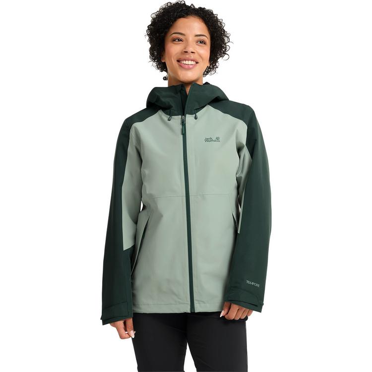 Jack Wolfskin Jack Wolfskin WILDBOUND 2L JKT W Outdoorjacke Damen - green zinnia - 0 | SportScheck