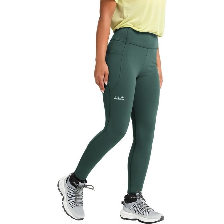 Jack Wolfskin Jack Wolfskin WILDSTRIDE TIGHTS W Funktionshose Damen - sago palm - 0 | SportScheck