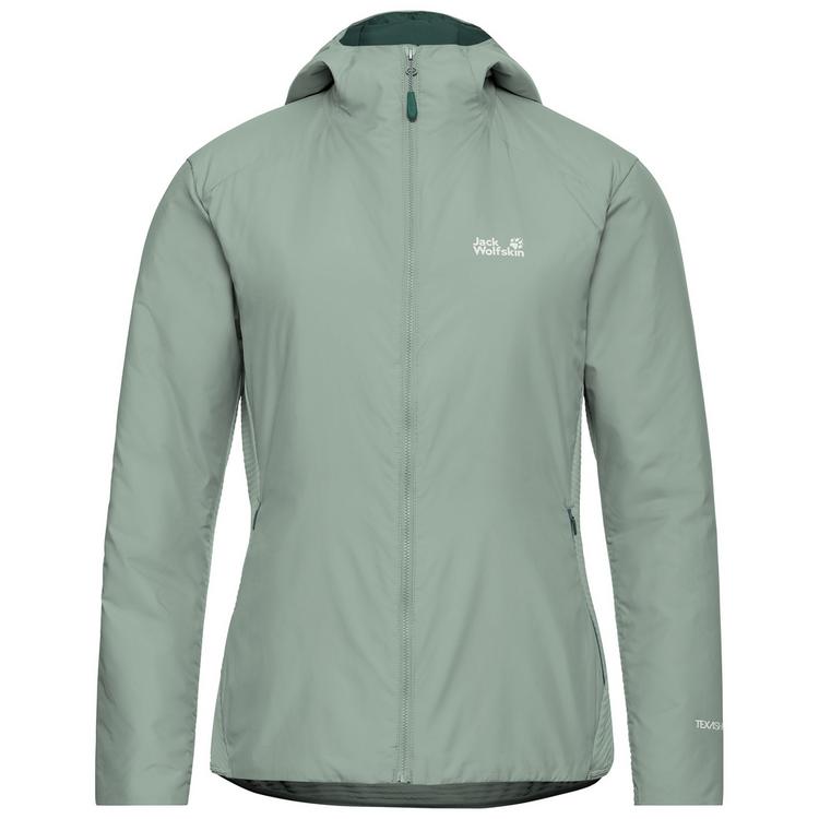 Jack Wolfskin Jack Wolfskin TRAIL LIGHT HYBRID JKT W Funktionsjacke Damen - green zinnia - 0 | SportScheck