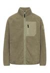 Derbe Kuschelby_Pocket Fleecejacke Herren - tea