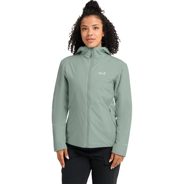Jack Wolfskin Jack Wolfskin TRAIL LIGHT HYBRID JKT W Funktionsjacke Damen - green zinnia - 0 | SportScheck