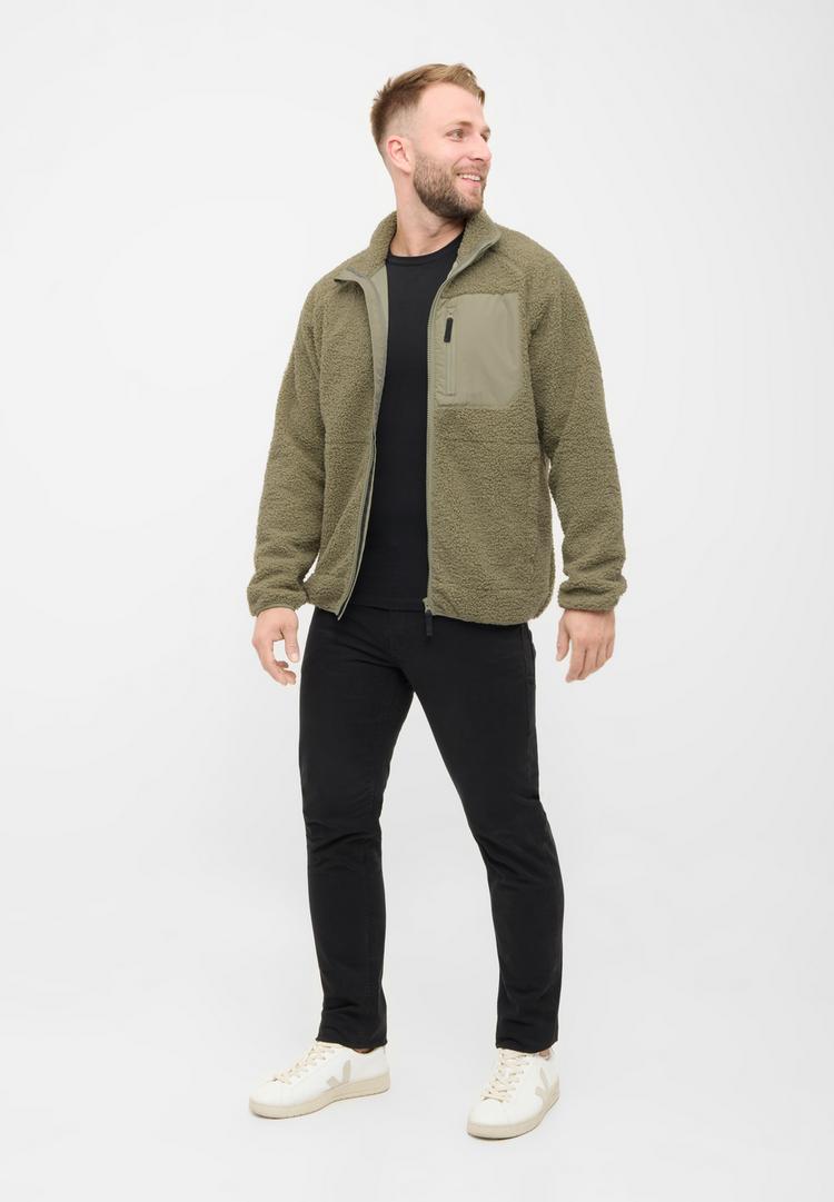 Derbe Derbe Kuschelby_Pocket Fleecejacke Herren - tea - 1 | SportScheck