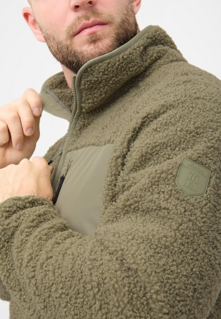 Derbe Derbe Kuschelby_Pocket Fleecejacke Herren - tea - 0 | SportScheck