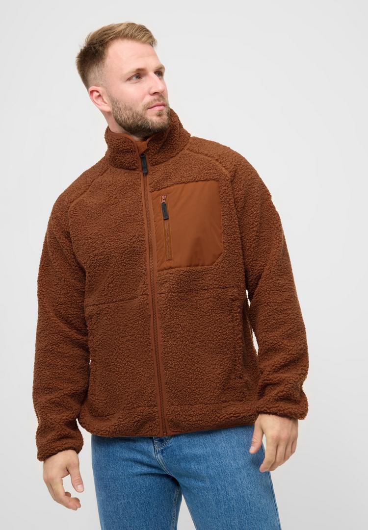 Derbe Derbe Kuschelby_Pocket Fleecejacke Herren - caramel caf&egrave; - 0 | SportScheck