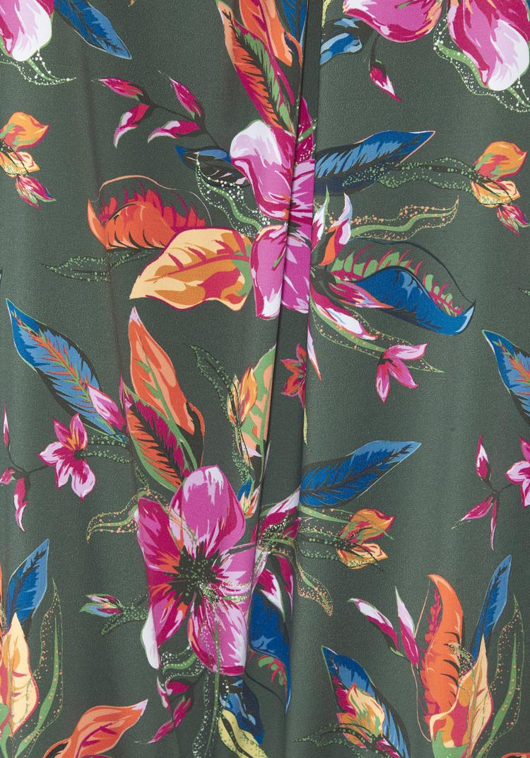 Lascana Lascana Tankini-Top Bikini Oberteil Damen - oliv bedruckt - 0 | SportScheck