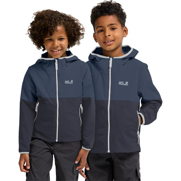 Jack Wolfskin Jack Wolfskin SANDBIRD HOODED JKT K Funktionsjacke Kinder - midnight sky - 0 | SportScheck