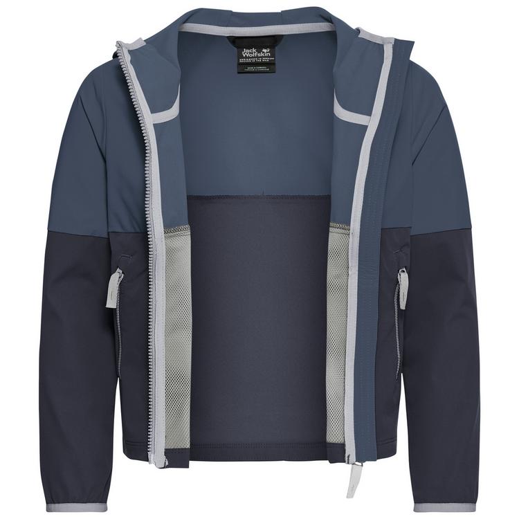 Jack Wolfskin Jack Wolfskin SANDBIRD HOODED JKT K Funktionsjacke Kinder - midnight sky - 3 | SportScheck